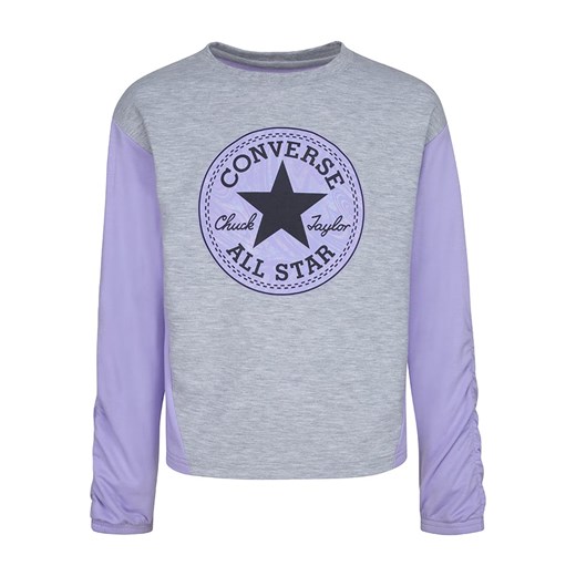 Converse Koszulka w kolorze fioletowym ze sklepu Limango Polska w kategorii Bluzki dziewczęce - zdjęcie 164903809