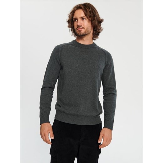 Sinsay - Sweter - szary ze sklepu Sinsay w kategorii Swetry męskie - zdjęcie 164907497