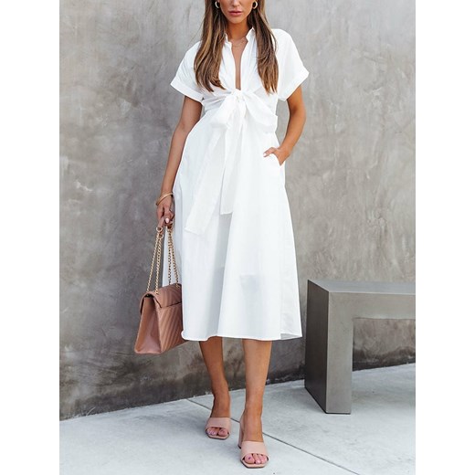 LA Angels Sukienka w kolorze białym ze sklepu Limango Polska w kategorii Sukienki - zdjęcie 164907816