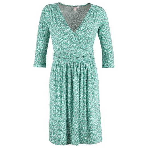 Esprit Sukienka z dżerseju bayou green zalando turkusowy abstrakcyjne wzory