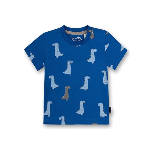 Sanetta Kidswear Koszulka &quot;Dino&quot; w kolorze niebieskim ze sklepu Limango Polska w kategorii Koszulki niemowlęce - zdjęcie 164932767