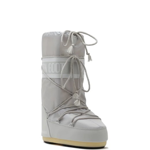 Śniegowce damskie Moon Boot casualowe z tkaniny