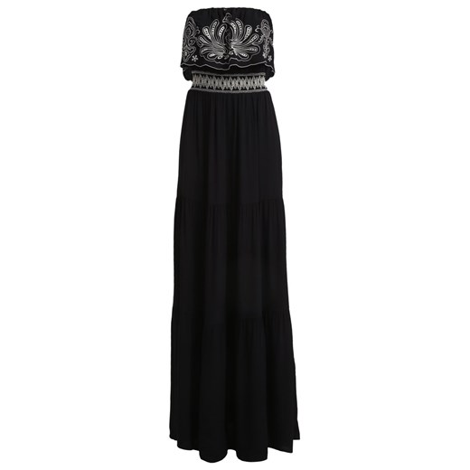 Guess SIRA Długa sukienka noir / jet black a996 zalando czarny długie