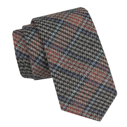 Wełniany Krawat - Alties - Jesienna Kolorystyka KRALTS0984 ze sklepu JegoSzafa.pl w kategorii Krawaty - zdjęcie 164935778