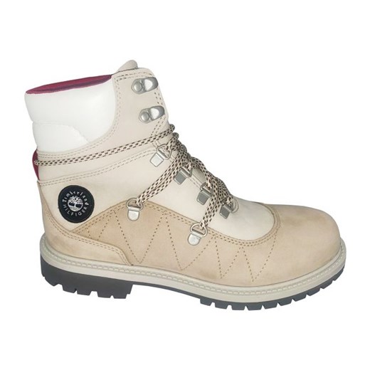 Buty Timberland x Hilfiger Hrtg Ek+ Waterproof Boot Medium Beige Nubuck W TB0A5T91257 beżowy ze sklepu ButyModne.pl w kategorii Workery damskie - zdjęcie 164937675