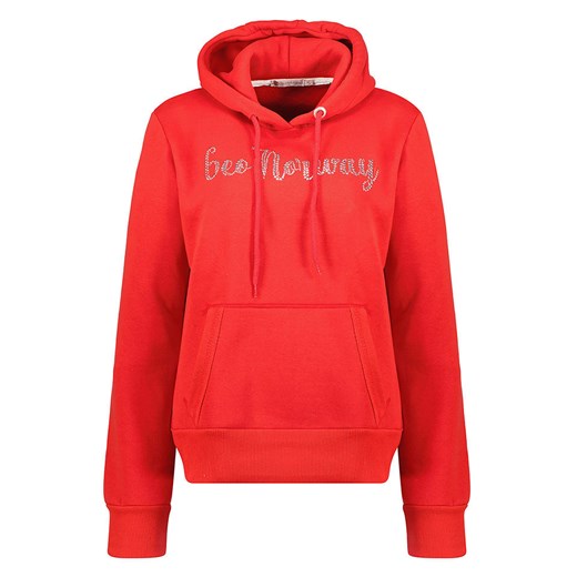Geographical Norway Bluza &quot;Gadislava&quot; w kolorze czerwonym ze sklepu Limango Polska w kategorii Bluzy damskie - zdjęcie 164939509