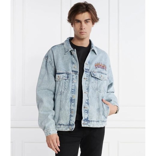 Tommy Jeans Kurtka jeansowa | Regular Fit Tommy Jeans L wyprzedaż Gomez Fashion Store