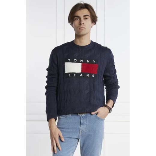 Tommy Jeans Sweter | Regular Fit Tommy Jeans L okazja Gomez Fashion Store