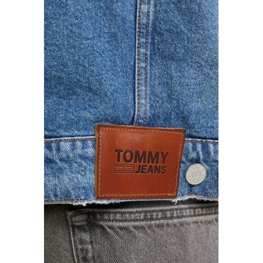 Kurtka męska Tommy Jeans bawełniana niebieska 