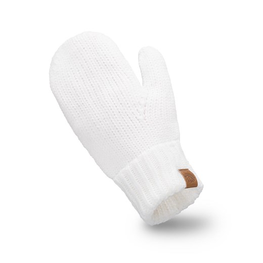 Rękawiczki damskie, biały Pamami Uniwersalny PaMaMi