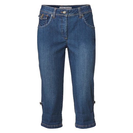 Heine Dżinsowe rybaczki - Skinny fit - w kolorze niebieskim ze sklepu Limango Polska w kategorii Jeansy damskie - zdjęcie 164953417