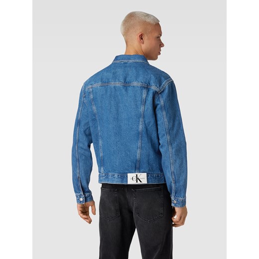 Kurtka jeansowa z naszywką z logo L Peek&Cloppenburg
