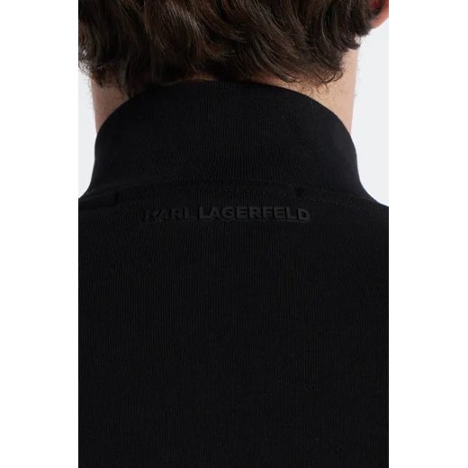 Bluza męska czarna Karl Lagerfeld bawełniana 