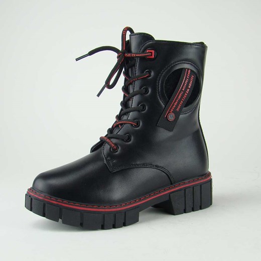 Buty zimowe dziecięce Missme kozaki sznurowane 