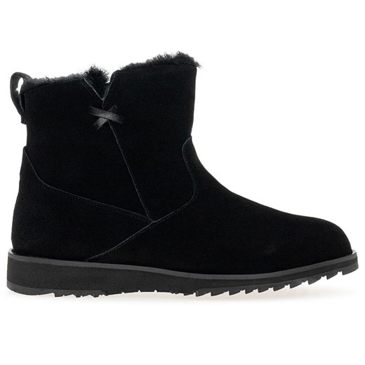 Buty Emu Australia Beach Mini 2.0 Deluxe Wool Boot W13012BLAK - czarne ze sklepu streetstyle24.pl w kategorii Śniegowce damskie - zdjęcie 165003799