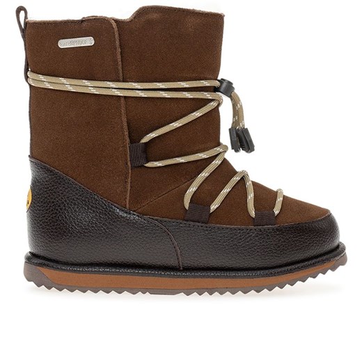 Buty Emu Australia Blackburn K12603OAK - brązowe ze sklepu streetstyle24.pl w kategorii Buty zimowe dziecięce - zdjęcie 165003808