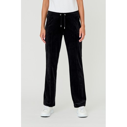 JUICY COUTURE Czarne spodnie Tina, Rozmiar XS ze sklepu outfit.pl w kategorii Spodnie damskie - zdjęcie 165007898