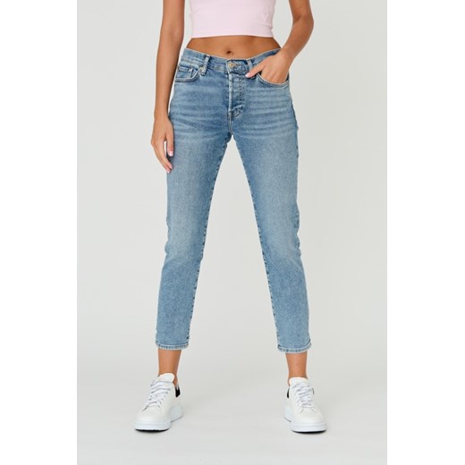 7 FOR ALL MANKIND Niebieskie jeansy JOSEFINA LUXE VINTAGE SELFMADE, Rozmiar 26 ze sklepu outfit.pl w kategorii Jeansy damskie - zdjęcie 165008515