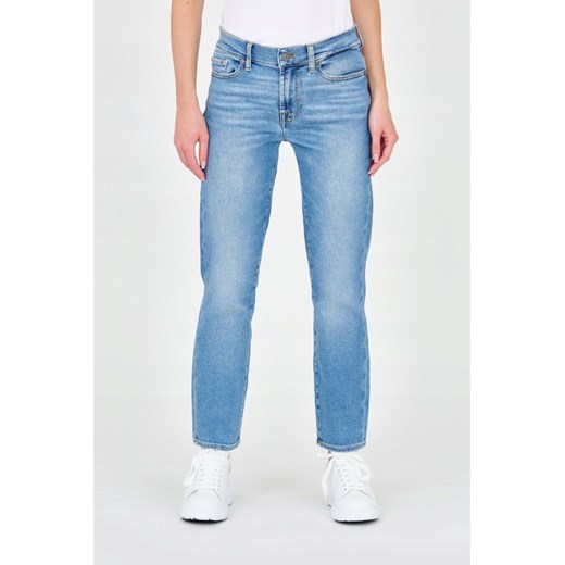 7 FOR ALL MANKIND Niebieskie jeansy Roxanne, Rozmiar 28 ze sklepu outfit.pl w kategorii Jeansy damskie - zdjęcie 165008627