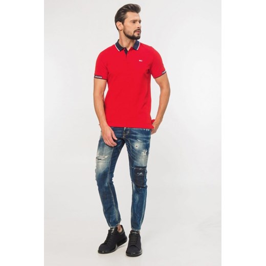 Tommy Jeans t-shirt męski bawełniany wiosenny