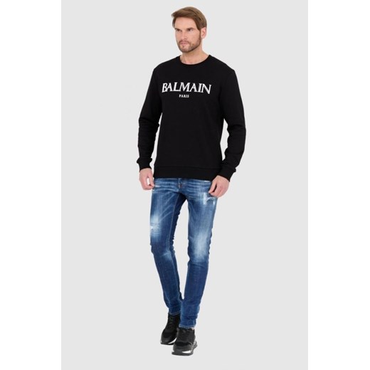 Bluza męska BALMAIN z napisem młodzieżowa 