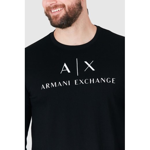 T-shirt męski Armani Exchange z długim rękawem 