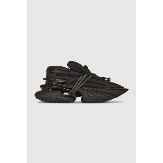 BALMAIN Czarne sneakersy Unicorn, Rozmiar 45 ze sklepu outfit.pl w kategorii Buty sportowe męskie - zdjęcie 165012448