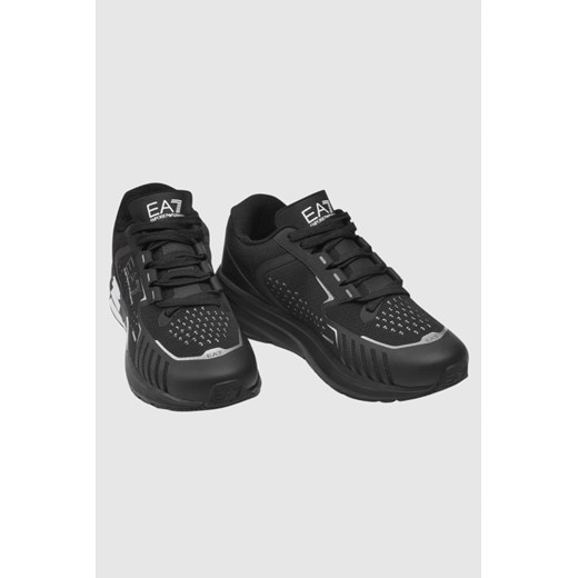 Emporio Armani buty sportowe męskie czarne wiązane 