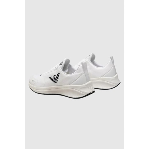 Buty sportowe damskie białe Emporio Armani sneakersy płaskie