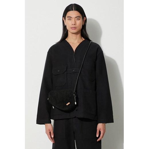 Engineered Garments kurtka bawełniana Shooting Jacket kolor czarny przejściowa 23F1D061.SD010 ze sklepu PRM w kategorii Kurtki męskie - zdjęcie 165022336