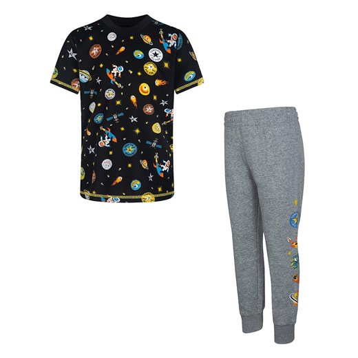 Converse 2-częściowy zestaw w kolorze czarno-szarym ze sklepu Limango Polska w kategorii Piżamy dziecięce - zdjęcie 165028855