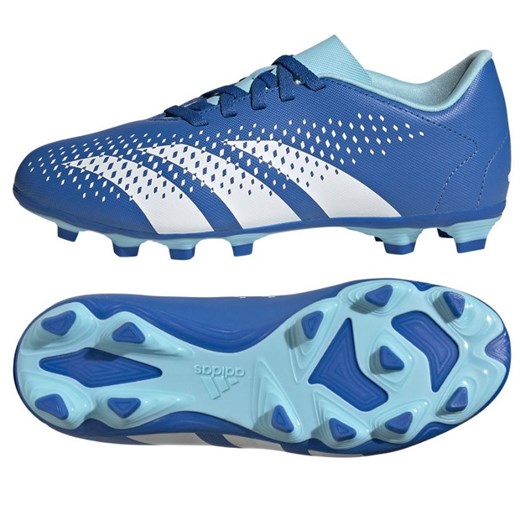 Buty piłkarskie adidas Predator Accuracy.4 FxG Jr IE9431 niebieskie 30 ButyModne.pl