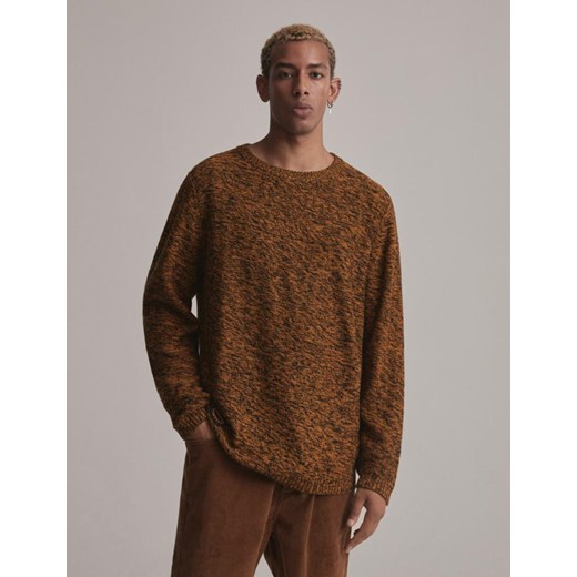 Sweter DISSENT Musztardowy Melanż S ze sklepu Diverse w kategorii Swetry męskie - zdjęcie 165029999