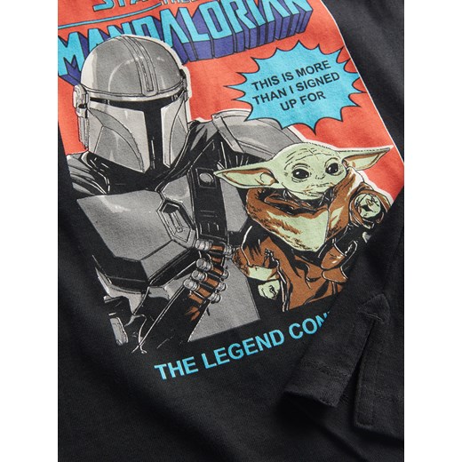 T-shirt chłopięce Reserved z długim rękawem w nadruki 