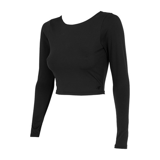 4F Koszulka sportowa w kolorze czarnym ze sklepu Limango Polska w kategorii Bluzki damskie - zdjęcie 165034629