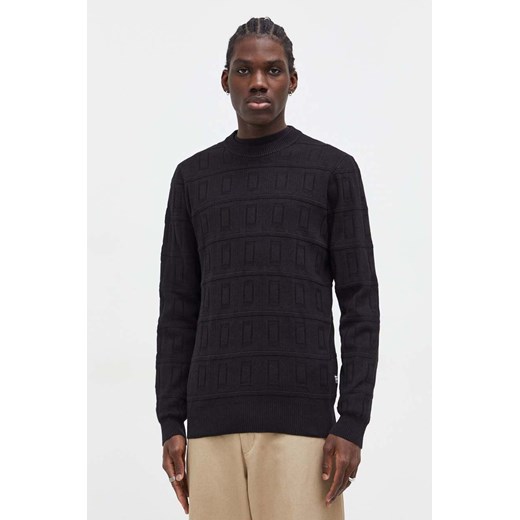 G-Star Raw sweter męski kolor czarny ze sklepu ANSWEAR.com w kategorii Swetry męskie - zdjęcie 165044516