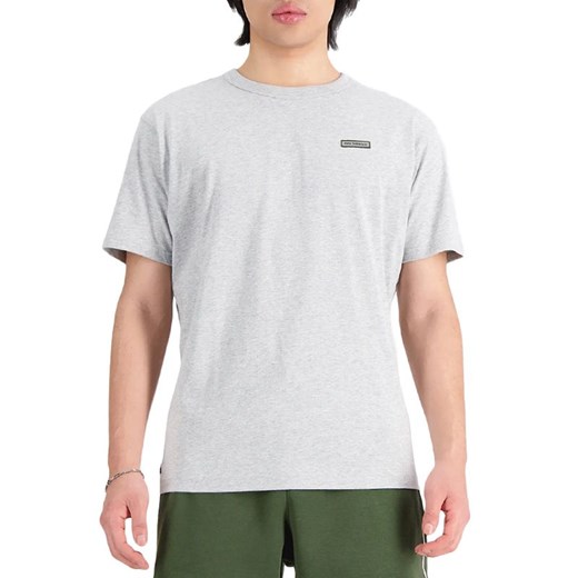 Koszulka New Balance MT33517AG - szara ze sklepu streetstyle24.pl w kategorii T-shirty męskie - zdjęcie 165045818