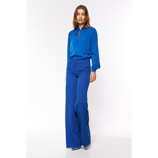 Nife Spodnie w kolorze niebieskim ze sklepu Limango Polska w kategorii Spodnie damskie - zdjęcie 165046335