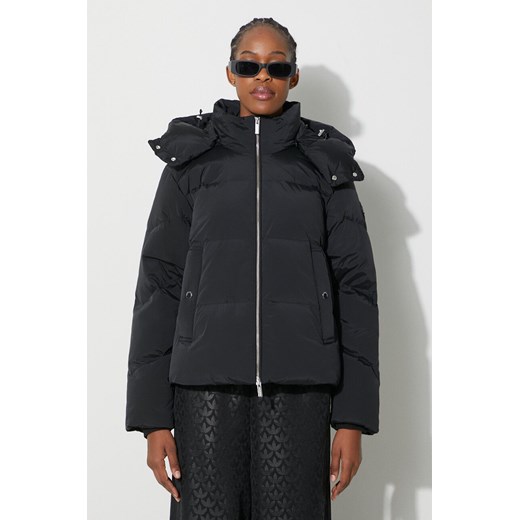 Woolrich kurtka puchowa damska kolor czarny zimowa ze sklepu PRM w kategorii Kurtki damskie - zdjęcie 165050207
