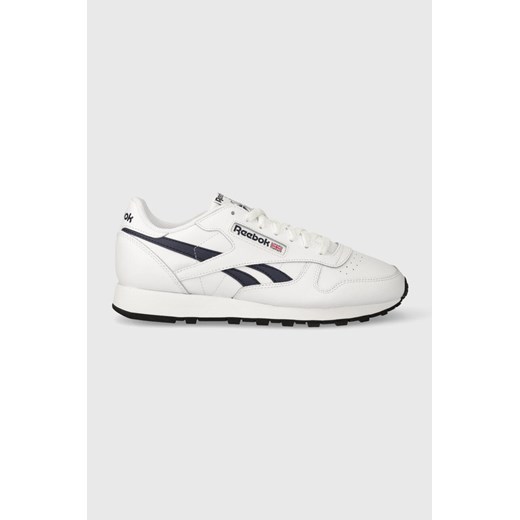 Reebok sneakersy skórzane kolor biały ze sklepu PRM w kategorii Buty sportowe damskie - zdjęcie 165050266
