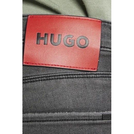 Jeansy męskie Hugo Boss bawełniane 