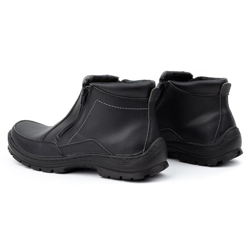 Buty męskie sztyblety zimowe 990CU Czarne ze sklepu butyolivier w kategorii Buty zimowe męskie - zdjęcie 165093178