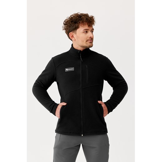 Męska bluza polarowa KAMET : Kolor - Czarny, Rozmiar - S Rough Radical L ROUGH RADICAL