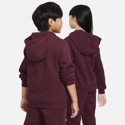 Bluza z kapturem i zamkiem na całej długości dla dużych dzieci Nike Sportswear Nike L Nike poland