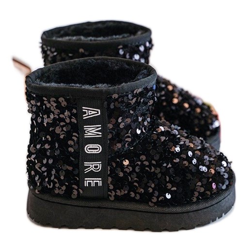 Buty zimowe dziecięce bez zapięcia śniegowce