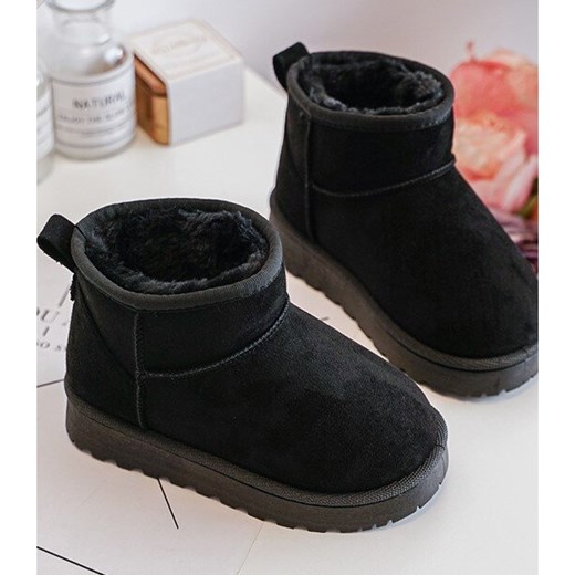Buty zimowe dziecięce bez zapięcia