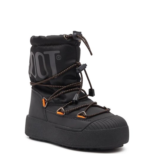 Buty zimowe dziecięce czarne Moon Boot śniegowce 