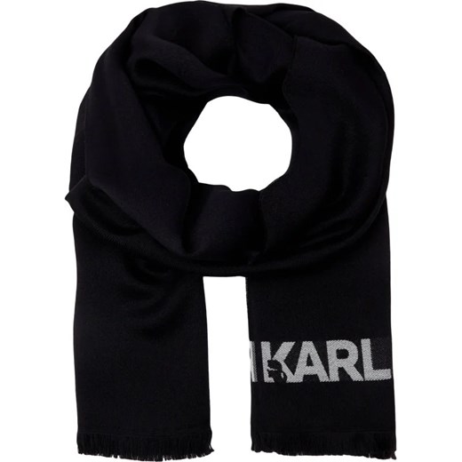 Szalik czarny Karl Lagerfeld 