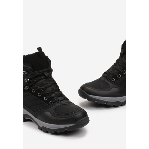 Born2be buty zimowe męskie sznurowane 