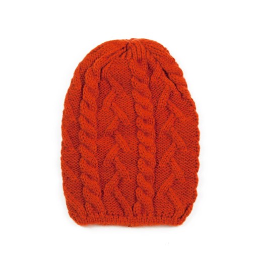 Polska czapka Długi warkocz ze sklepu JK-Collection w kategorii Czapki zimowe damskie - zdjęcie 165102699